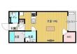 レオネクストさちCの間取図