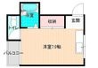 ウエストシャトー１の間取図