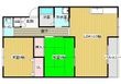 第6コーポ平野の間取図