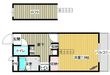 レオパレス東山本の間取図