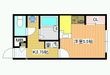 レオパレスフォレストコート大井の間取図