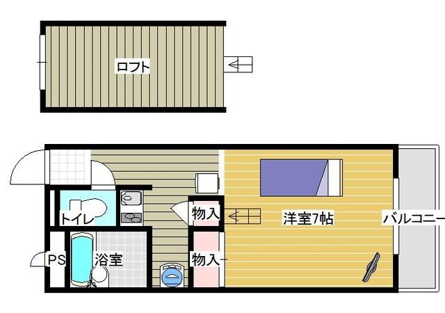 拡大写真:北葛城郡王寺町元町2丁目 206の間取り
