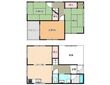 大和郡山市小泉町戸建貸家の間取図