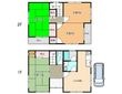 大和高田市西坊城戸建の間取図