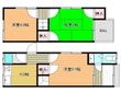 法善寺4丁目貸家の間取図