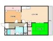 バンシャイン法善寺の間取図