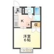 メゾンアミータの間取図