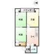 シャトーナツヤマの間取図