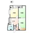 シャトーナツヤマの間取図