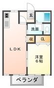 パナハイツマロンの間取図