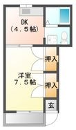 VIP AIKAWAⅠの間取図
