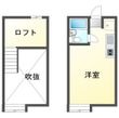 キュウブ西新町ABの間取図