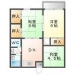 下関市小月杉迫１丁目の間取図