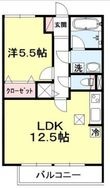 世田谷区大蔵５丁目の間取図