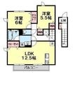 世田谷区大蔵５丁目の間取図