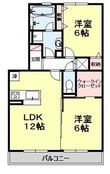 世田谷区大蔵５丁目の間取図