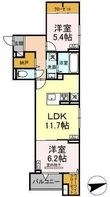 世田谷区祖師谷2丁目の間取図