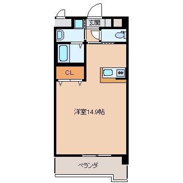 拡大写真：グレイスガーデン岬の山 1階103の間取り