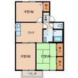 シャトレー松風Ｂの間取図