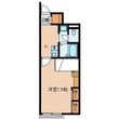 レオパレス ジャスミン吉田西の間取図