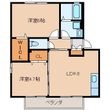 グランディール太賀の間取図