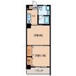 写真：Ｃｕｒｒｅｎｔ 3階304の間取図