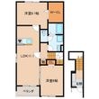リヴェールコートⅢの間取図