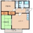 ソレジオ岡垣Ｂの間取図