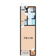 クレイノ ウイングワード感田の間取図