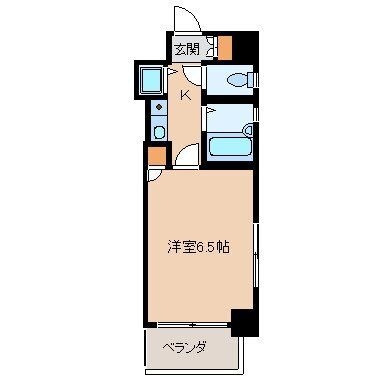 拡大写真：ダイナコートピア黒崎Ⅱ 6階604の間取り
