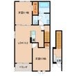アルシオーネ Bの間取図