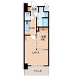 コンダクトレジデンスJINNOHARUの間取図