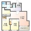 レジデンス此花の間取図