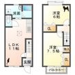 東近江市小脇町の間取図