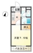 ハイツ・ユウリの間取図