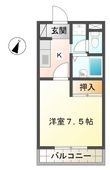 ハイツ・ユウリの間取図