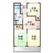 東近江市沖野2丁目の間取図