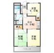 東近江市沖野2丁目の間取図