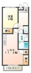 東近江市中小路町の間取図