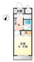 ヴィラ・パープルの間取図