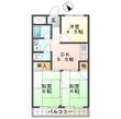 東近江市八日市上之町の間取図