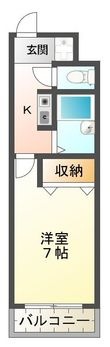 東近江市中小路町の間取図