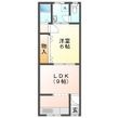 東近江市幸町の間取図