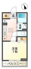 東近江市八日市金屋1丁目の間取図
