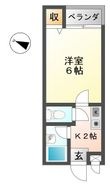 ハイツ宮野裏の間取図