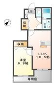 東近江市東沖野2丁目の間取図