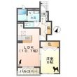 東近江市沖野4丁目の間取図