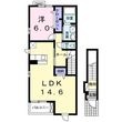 東近江市中小路町の間取図