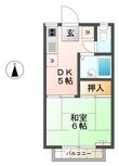 東近江市五個荘小幡町の間取図