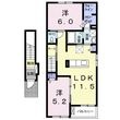 東近江市中小路町の間取図
